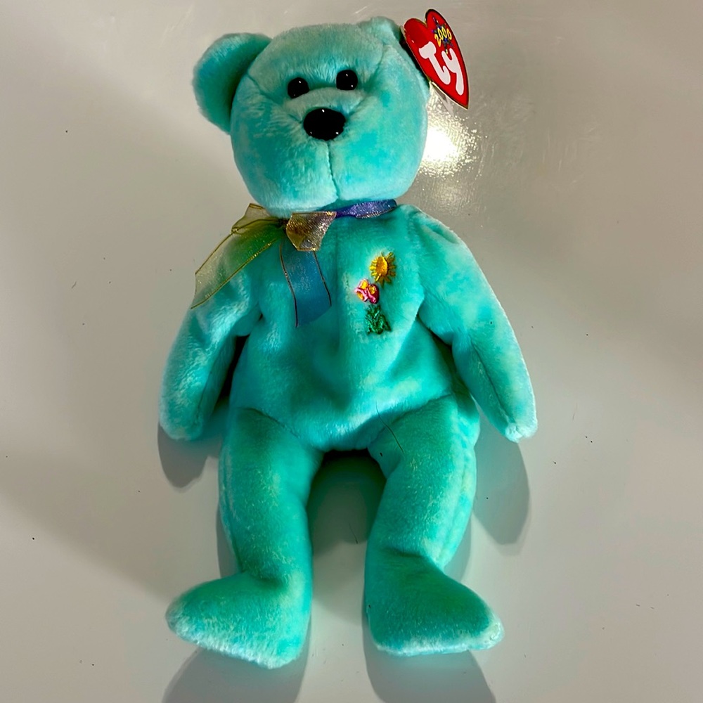 Ty Beanie Baby * Ariel, the Memory Bear * Collectible * - Picture 1 of 12